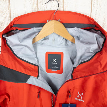 【Men's S レッド系】 Haglofs ( ホグロフス ) スピッツ ジャケット Spitz Jacket ゴアテックス プロ ハードシェル フーディ 604479 Men's Habanero ハードシェル アウター ジャケット トップス ウェア - 【公式】2ndGEAR（セカンドギア）Webショップ【登山用品・アウトドア用品専門 買取販売店】