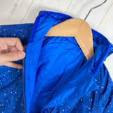 【Kid's 3T ネイビー系】 Patagonia ( パタゴニア ) リバーシブル パフボール バンティング Reversible Puff-Ball Bunting Galaxy Gazers / Channel Blue ウェア トップス アウター ジャケット