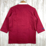 【Men's S ワインレッド系】 Barbarian ( バーバリアン ) ラグビーシャツ ラガーシャツ ヘンリーネック 7分袖 カナダ製 コットン ウェア トップス インナー シャツ ショートスリーブTシャツ クルーネック z00050143 ショートスリーブTシ - 【公式】2ndGEAR（セカンドギア）Webショップ【登山用品・アウトドア用品専門 買取販売店】