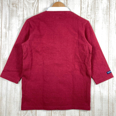 【Men's S ワインレッド系】 Barbarian ( バーバリアン ) ラグビーシャツ ラガーシャツ ヘンリーネック 7分袖 カナダ製 コットン ウェア トップス インナー シャツ ショートスリーブTシャツ クルーネック z00050143 ショートスリーブTシ - 【公式】2ndGEAR（セカンドギア）Webショップ【登山用品・アウトドア用品専門 買取販売店】