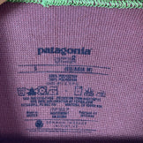 Men's Small Green 2013 Patagonia Capilene 2 Lightweight Crew Polyester T-Shirt, Long Sleeve Crew Neck