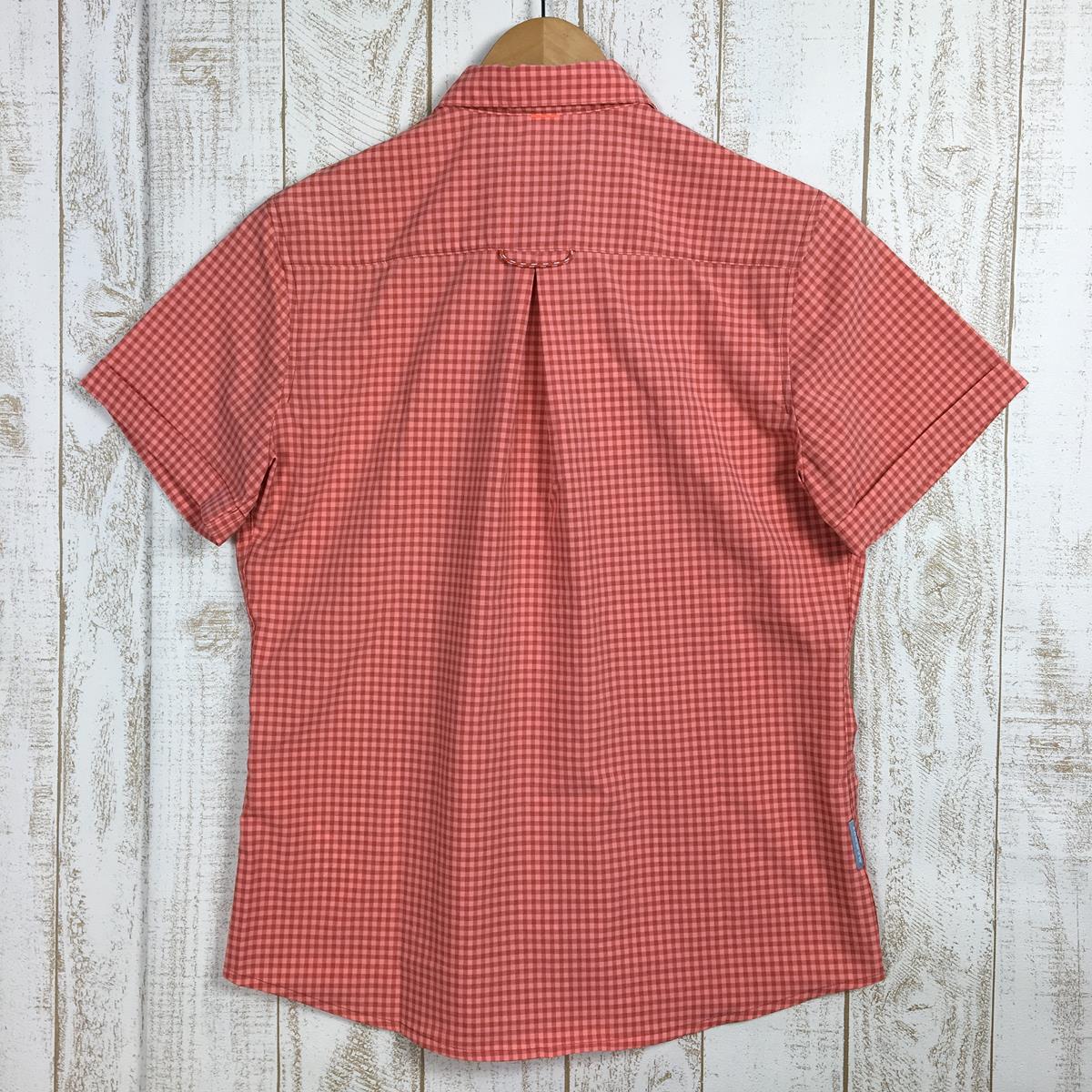 【Women's S ピンク系】 Mammut ( マムート ) アーダ シャツ Aada Shirt ショートスリーブ 1015-01240 Women's  化繊 ショートスリーブシャツ インナー シャツ トップス ウェア