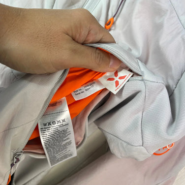 男士M码灰色Mammut Eigerjoch IN Hybrid羽绒服，大理石纹。合成羽绒服。