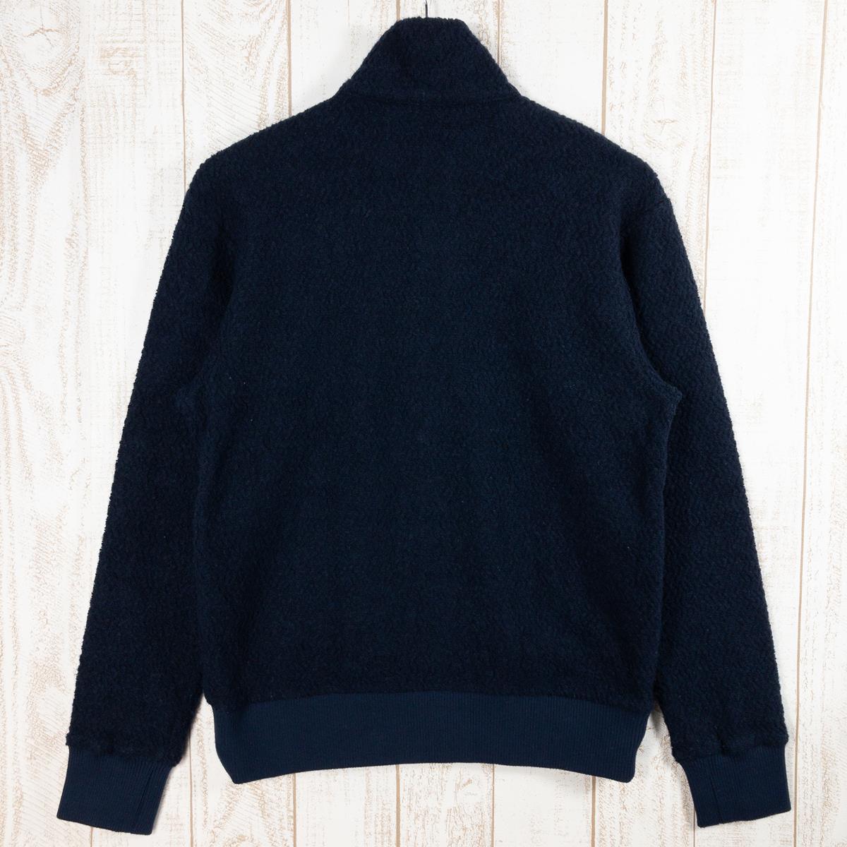 [Men's S Navy] Patagonia Woolyester Fleece Jacket Wool Fleece 26935 International Men's CNY Classic Navy