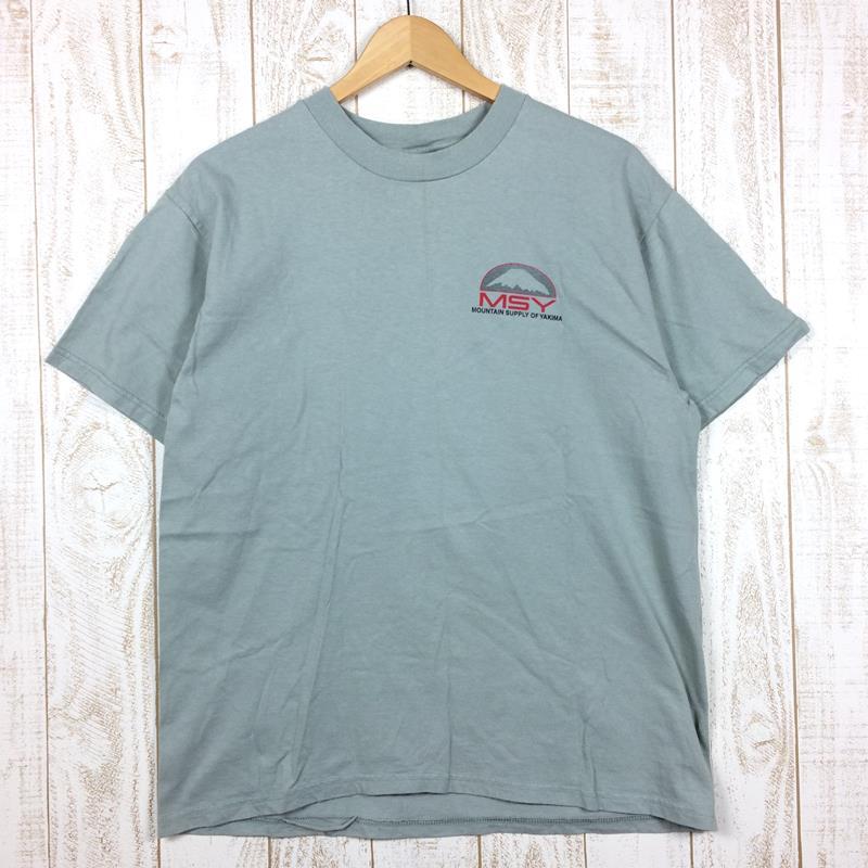 【Men's L グリーン系】 Mountain Supply Of Yakima Msy Tシャツ 生産終了モデル International Men's  化繊 ショートスリーブTシャツ クルーネック インナー シャツ トップス ウェア