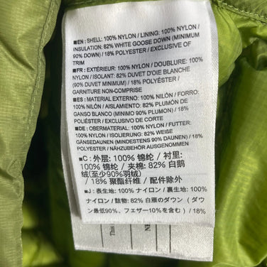 Arcteryx Cerium LT 男式 M 绿色连帽羽绒服、外套、羽绒保暖层，z00053721