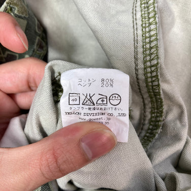 【Men's 34 グリーン系】 Gohemp ( ゴーヘンプ ) ベンダー レギンス パンツ Vender Leggins Pants 生産終了モデル 入手困難 Gravitiy Free（グラビティフリー）コラボ コットン ウェア ボトムス ロングパンツ コットン