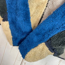 【Men's S ベージュ系】 Chums ( チャムス ) ボンディング フリース ジップ パーカー Bonding Fleece Zip Pakha Blue Crazy ポリエステル ウェア トップス アウター ジャケット フリース z00055529 Blu-5