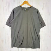 【中性款 L 绿色系】 Houdini ( 霍迪尼 ) Weather Tee 159784 Baremark Green z00058222 Baremark Green 化纤 短袖T恤 圆领 内搭衫