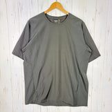 【Unisex L グリーン系】 Houdini ( フーディニ ) ウェザー ティー Weather Tee 159784 Baremark Green z00058222 Baremark Green 化繊 ショートスリーブTシャツ クルーネック インナー シャツ