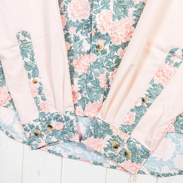 【Men's M ピンク系】 Jolly Gear（ジョリーギア） トリプルクラウン ボタンダウン ロングスリーブ TRIPLE CROWN BUTTON DOWN LONG SLEEVE Peony ポリエステル ウェア トップス インナー シャツ ロングスリー - 【公式】2ndGEAR（セカンドギア）Webショップ【登山用品・アウトドア用品専門 買取販売店】