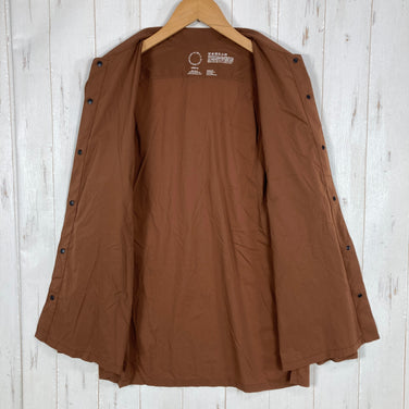 【Unisex M ブラウン系】 Yamatomichi ( 山と道 ) UL シャツ UL Shirt Pertex Quantum Air 超軽量 ナイロン ウェア トップス インナー シャツ ロングスリーブシャツ 化繊 z00061017  化繊 ロングスリーブ