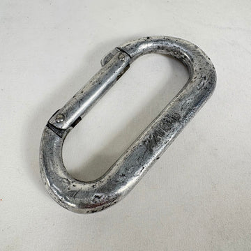 【OneSize シルバー系】 1972 Chouinard ( シュイナード ) スタンダード カラビナ Standard Carabiner ビンテージ オリジナル 入手困難 CHOUINARD/SALEWA 2200kp tested ロッククライミングギア - 0