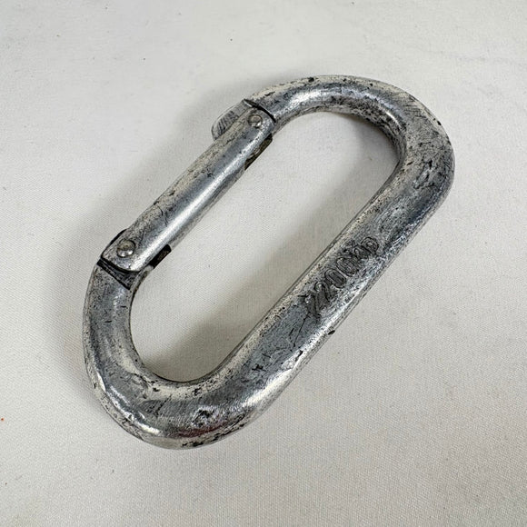 【OneSize シルバー系】 1972 Chouinard ( シュイナード ) スタンダード カラビナ Standard Carabiner ビンテージ オリジナル 入手困難 CHOUINARD/SALEWA 2200kp tested ロッククライミングギア