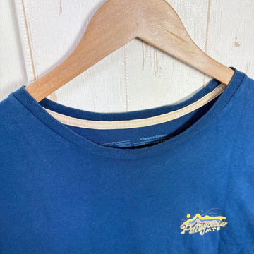 【Men's L ブルー系】 2023 Patagonia ( パタゴニア ) プロテクト ペダル オーガニック Tシャツ Protect Pedal Organic T-Shirt LMBE オーガニックコットン ウェア トップス インナー シャツ ショートスリ - 0
