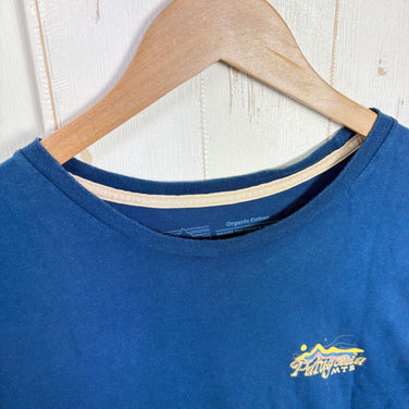 【Men's L ブルー系】 2023 Patagonia ( パタゴニア ) プロテクト ペダル オーガニック Tシャツ Protect Pedal Organic T-Shirt LMBE オーガニックコットン ウェア トップス インナー シャツ ショートスリ