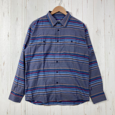 【Men's M ネイビー系】 Patagonia ( パタゴニア ) バックショット フランネル シャツ BUCKSHOT FLANNEL SHIRT 生産終了モデル 入手困難 ウェア トップス インナー シャツ ロングスリーブシャツ コットン z00054239