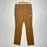 【Women's S ベージュ系】 Mammut ( マムート ) トレッカー 3.0 ソフトシェル パンツ アジアンフィット Trekkers 3.0 SO Pants AF ナイロン ウェア ボトムス ロングパンツ ソフトシェル z00057378  ソフトシェル