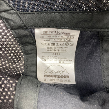 【OneSize ブラック系】 Mountdoor ( マウントドア ) コンパクト メッシュ キャップ ナイロン ウェア ウェア小物 ヘッドウェア キャップ z00057154  キャップ ヘッドウェア ウェア小物 ウェア