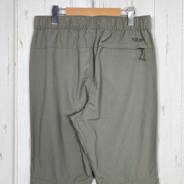 【Men's S グリーン系】 Rab ( ラブ ) アグデン パンツ Agden Pants QFW-26 LIGHT KAHKI z00058349 LIGHT KAHKI ソフトシェル ロングパンツ ボトムス ウェア