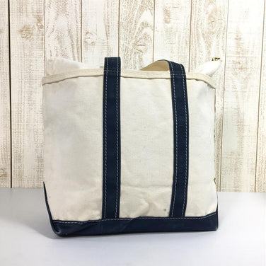 【OneSize ネイビー系】 Llbean ( エルエルビーン ) ボート アンド トート バッグ ジップトップ ミディアム Boat And Tote Zip Top Medium アメリカ製ツートンタグ 2色タグ ビンテージ 入手困難 Navy / Ivory - 【公式】2ndGEAR（セカンドギア）Webショップ【登山用品・アウトドア用品専門 買取販売店】