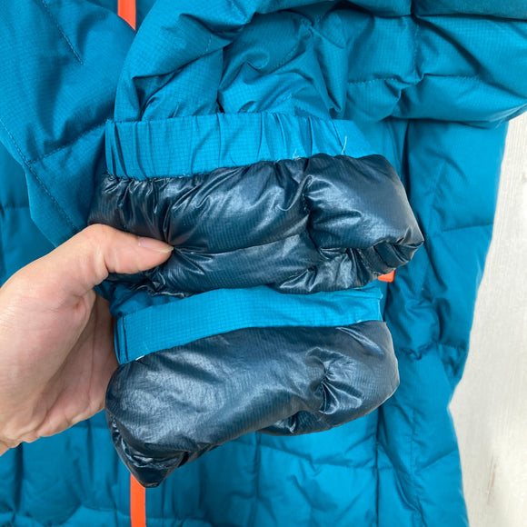 【Men's M ネイビー系】 Montbell ( モンベル ) イグニス ダウン パーカ Ignis Down Parka 1000フィルパワー EXダウン / WINDSTOPPER ダウン ウェア トップス アウター ジャケット ダウンインサレーション GO