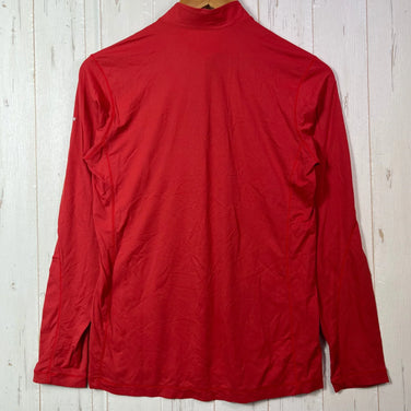 【Women's L レッド系】 Finetrack ( ファイントラック ) ドラウトゼファー ジップネック ナイロン ウェア トップス インナー シャツ ロングスリーブシャツ 化繊 z00054688  化繊 ロングスリーブシャツ インナー シャツ トップス ウェ