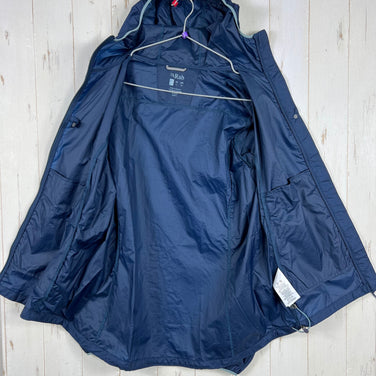 【Women's M ブルー系】 Rab ( ラブ ) バイタル フーディ ウィメンズ Vital Hoody Wmns QWS-50 TEMPEST BLUE z00056121 TEMPEST BLUE ウィンドシェル アウター ジャケット トップス ウェア