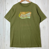 【Men's S Green】 Teton Bros. Pole Pedal Paddle Tee Polyester Wear Top Inner Shirt Short-Sleeve T-Shirt Crew Neck Synthetic z00055455