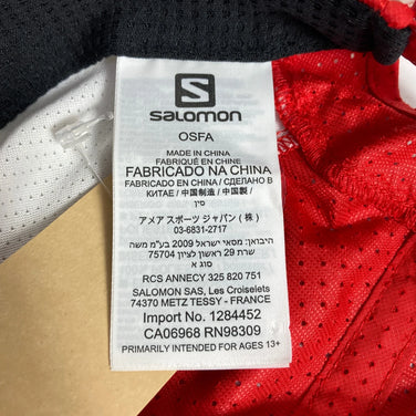 【OneSize レッド系】 Salomon ( サロモン ) XT コンパクト キャップ XT Compact Cap ポリエステル ウェア ウェア小物 ヘッドウェア キャップ z00054191  キャップ ヘッドウェア ウェア小物 ウェア