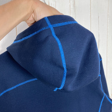 【Men's S ネイビー系】 Haglofs ( ホグロフス ) バンジー フード Bungy Hood ポリエステル ウェア トップス アウター ジャケット フリース ポーラテック・パワーストレッチ z00059827  フリース アウター ジャケット トップス