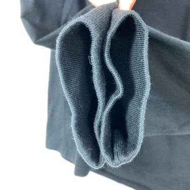 【Women's L ブラック系】 The North Face ( ザ・ノースフェイス ) ロングスリーブ バック スクエア ロゴ ティー L/S Back Square Logo Tee コットン ウェア トップス インナー シャツ ロングスリーブTシャツ クルーネ