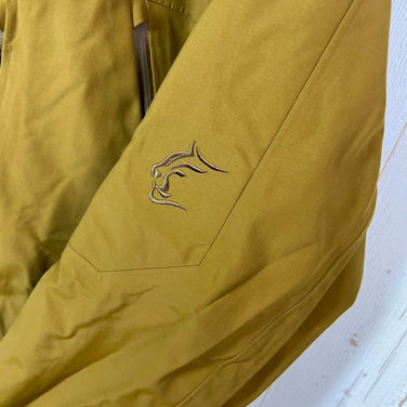 Teton Bros TB 夹克，男款，中号，米色，枪灰色尼龙，硬壳外套，Polartec Neoshell，z00054423