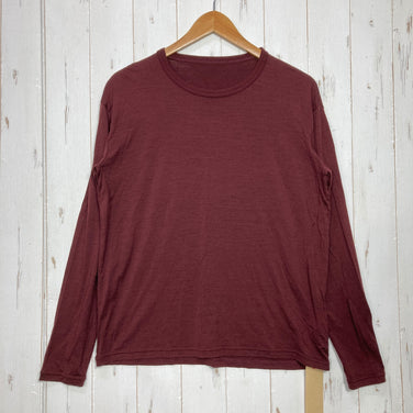 【Unisex M ブルー系】 HERENESS（ヒアネス） ドライ ウール ティー シャツ Dry Wool T-Shirt ウール混 / リサイクルポリエステル混 ウール ウェア トップス インナー シャツ ショートスリーブTシャツ クルーネック ウール z00