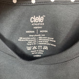 【Men's M ブラック系】 Ciele Athletics ( シエル アスレチックス ) エヌエスビー ティーシャツ アスレチックス ストライプス NSB TSHIRT-ATHLETICS STRIPES オーガニックコットン ウェア トップス インナー シャ
