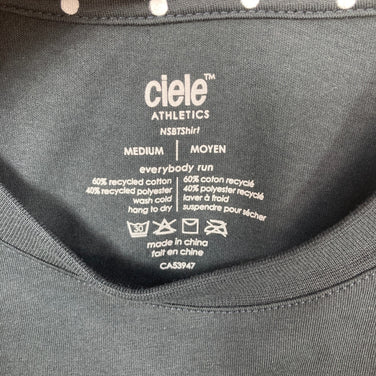 【Men's M ブラック系】 Ciele Athletics ( シエル アスレチックス ) エヌエスビー ティーシャツ アスレチックス ストライプス NSB TSHIRT-ATHLETICS STRIPES オーガニックコットン ウェア トップス インナー シャ