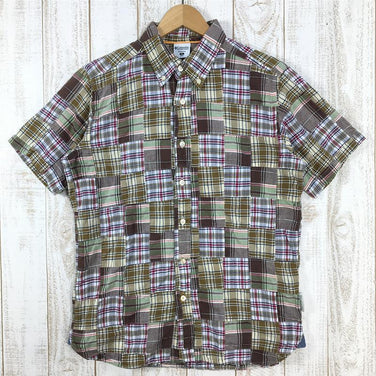 【Men's M ブラウン系】 Columbia ( コロンビア ) オッターロック ショートスリーブ シャツ Otter Rock S/S Shirt パッチワーク PM7636 Men's コットン ショートスリーブシャツ インナー シャツ トップス ウェア - 【公式】2ndGEAR（セカンドギア）Webショップ【登山用品・アウトドア用品専門 買取販売店】