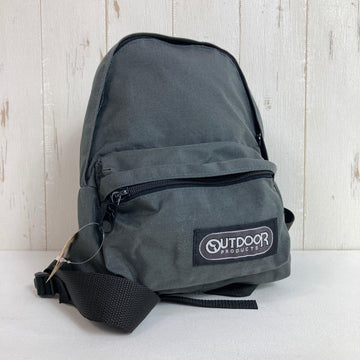 【OneSize グレー系】 アウトドアプロダクツ キッズ ミニデイパック Kid's Mini Daypack 生産終了モデル 入手困難 アメリカ製 コーデュラナイロン製 ナイロン バッグ ストレージ バックパック デイパック 容量【～29L】 z0005651 - 0