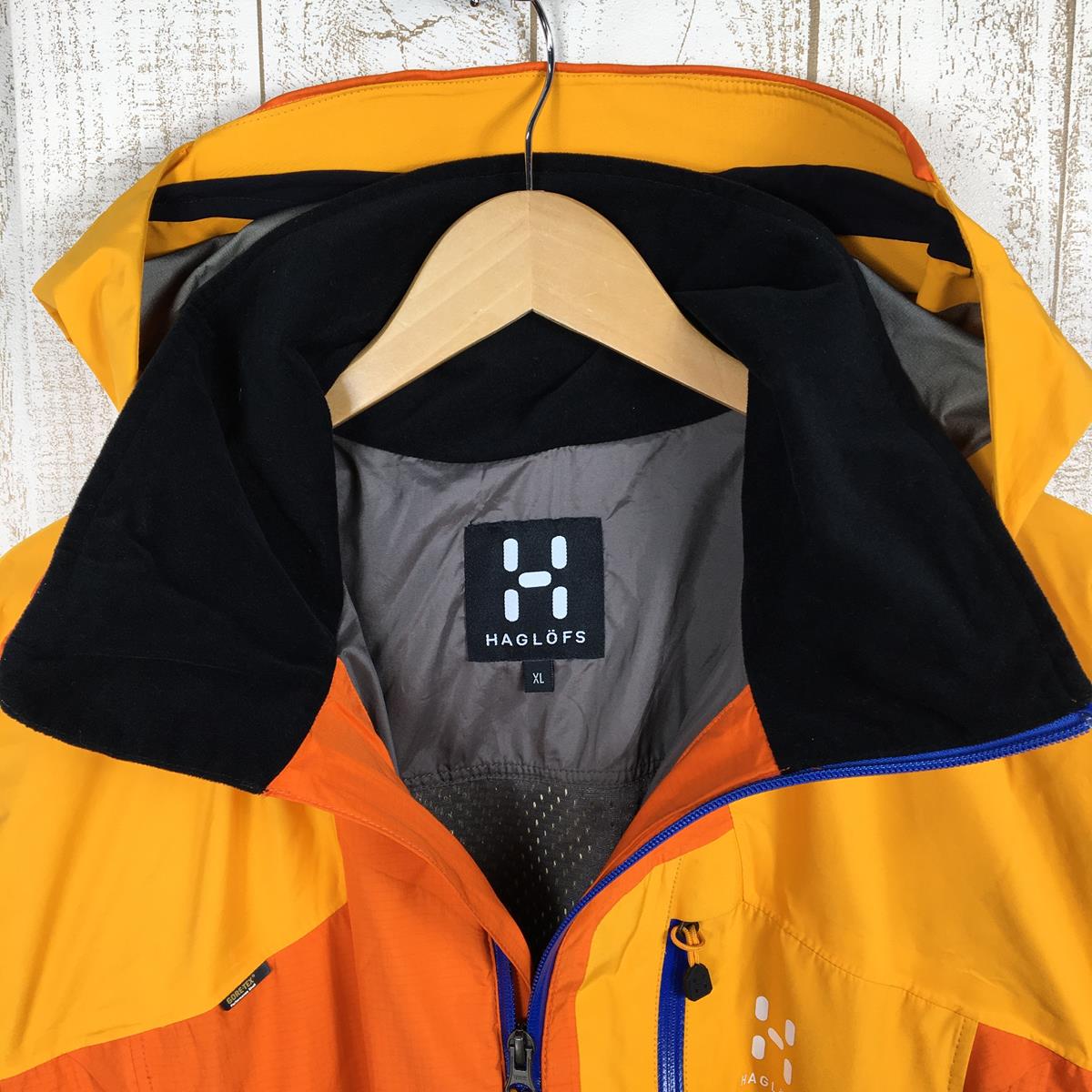 【男款XL橙】Haglofs Arete 夹克 Gore-Tex 硬壳连帽衫 停产型号很难获得 600792 国际男款 Orange Rush/马