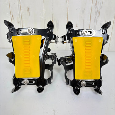 【S ブラック系】 Evernew ( エバニュー ) 幅調節式 6本爪 アイゼン Width Adjustable 6 Claw Crampon アルミ ウィンターギア クランポン アイゼン z00056364  クランポン アイゼン ウィンターギア