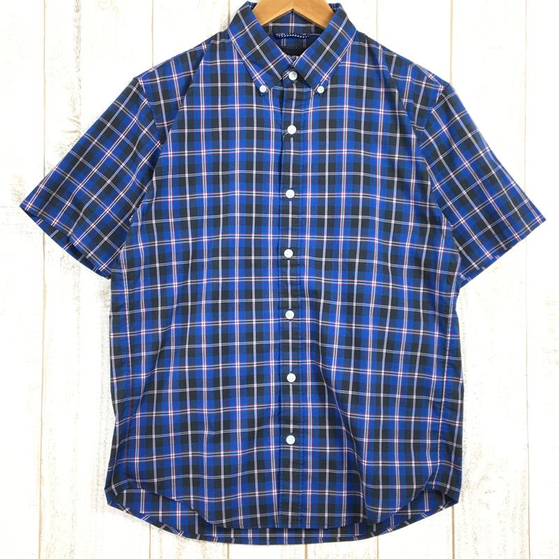 【Men's M ネイビー系】 The North Face ( ザ・ノースフェイス ) ショートスリーブ ボタンダウン シャツ Short Sleeve Button Down Shirt 生産終了モデル 入手困難 NR21308 Asian Men's  コット