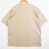 【Men's M ベージュ系】 Jackwolfskin ( ジャックウルフスキン ) ジェーピー ユーアール アクティブライト ティー ブイツー JP UR ACTIVELIGHT T V2 ポリエステル ウェア トップス インナー シャツ ショートスリーブシャツ