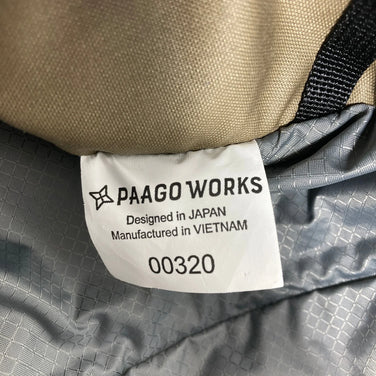 均码 米色 Paago Works Swing M 深米色尼龙收纳单肩包 (z00053465)
