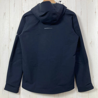 [Men's XS Black] Mammut Masao Softshell Jacket Nylon Wear Tops Outer Jacket Softshell z00058749 Softshell Outer Jacket Tops Wear