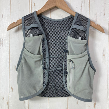 【Unisex XS グレー系】 Salomon ( サロモン ) アクティブ スキン 4 ACTIVE SKIN 4 ポリエステル バッグ ストレージ ランニングベスト ベストパック z00059761  ランニングベスト ベストパック バッグ ストレージ