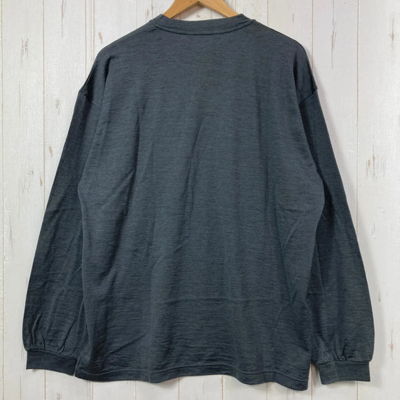 【Unisex L グレー系】 Static ( スタティック ) ヤク ウール ロングスリーブシャツ Yak Wool Longsleeve Shirt ウール ウェア トップス インナー シャツ ロングスリーブシャツ ウール z00058662  ウール ロング