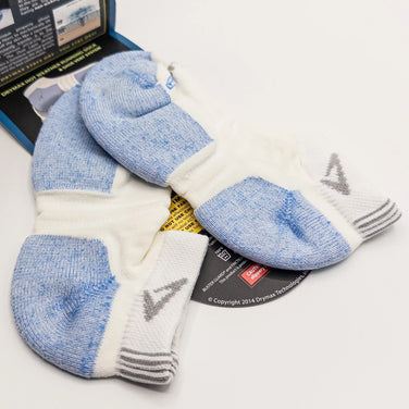 【24.5-26.5cm ホワイト系】 drymax（ドライマックス） ホットウェザーラン ミニクルー Hot Weather Running Mini Crew ウェア ウェア小物 ソックス 靴下 z00052975  ソックス 靴下 ウェア小物 ウェア