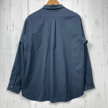 【Men's M ブラック系】 Hireness（ヒアネス） マウンテン ウール シャツ MOUNTAIN WOOL SHIRT 生産終了モデル 入手困難 ウール ウェア トップス インナー シャツ ロングスリーブシャツ ウール z00060267  ウール ロング