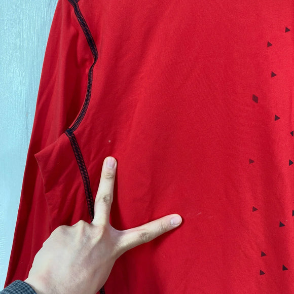 【Men's S レッド系】 Mammut ( マムート ) サミット ロングスリーブ Summit Long Sleeve ナイロン ウェア トップス インナー シャツ ロングスリーブTシャツ クルーネック 化繊 z00057535  化繊 ロングスリーブTシャ