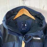 The North Face 男款登山夹克，M码，海军蓝。尼龙，外套，硬壳，GORE-TEX面料。z0005357